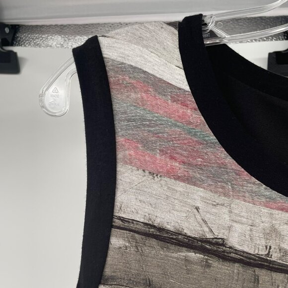 WESTON Womens Bodycon Sheath Dress Sleeveless Colorful Size Medium New - Picture 5 of 9